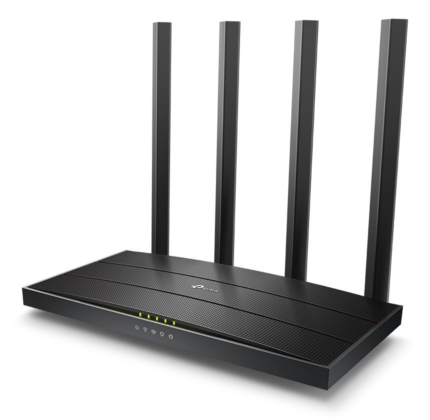 TP-Link Archer C6 v3.2 AC1200 WiFi DualBand Gbit router, 5x Gbit, 4x anténa