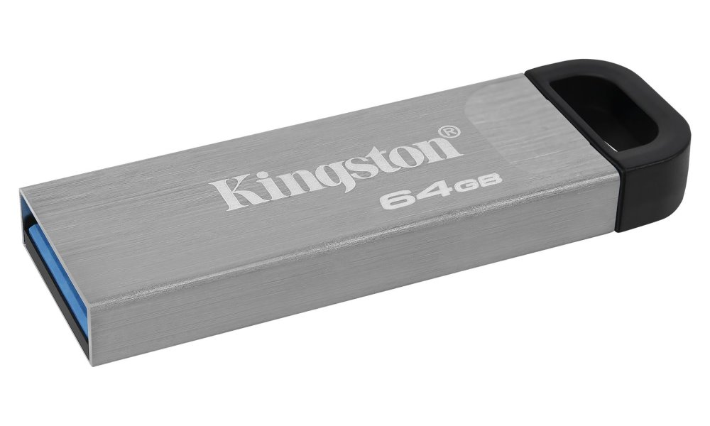 Kingston DataTraveler Kyson 64 GB, USB 3.2 Gen 1, kovové tělo