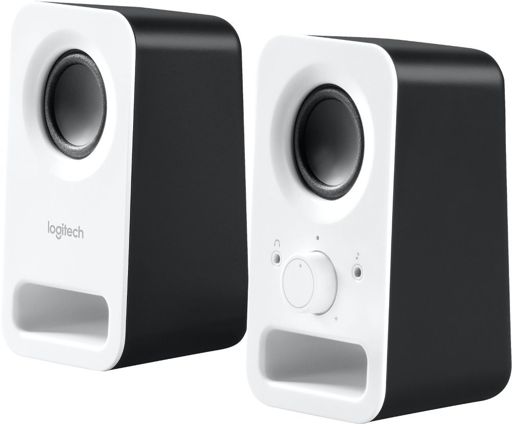Logitech Z150 bílé stereo reproduktory 6 W