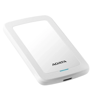 ADATA HV300 1TB, externí HDD 2,5", USB3.1, bílý