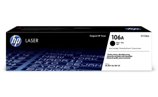 HP originální toner W1106A, černý, 1000str.
